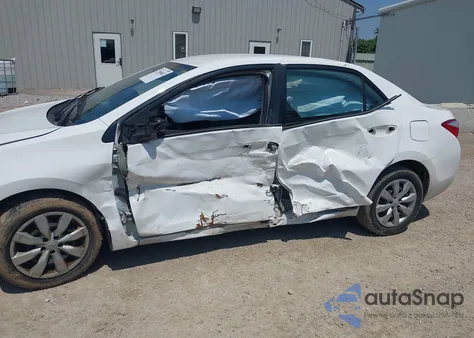 2016 Toyota Corolla Le z USA, uszkodzony, nr VIN 2T1BURHE0GC486214